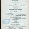 THANKSGIVING DINNER [held by] GRISWOLD HOUSE [at] "DETROIT, MI" (HOTEL;)