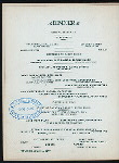 THANKSGIVING DINNER [held by] GRISWOLD HOUSE [at] "DETROIT, MI" (HOTEL;)