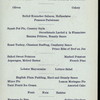 THANKSGIVING DINNER [held by] ASHTON HOTEL [at]  (HOTEL;)
