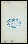 DINNER [held by] NEW YORK UNIVERSITY ALUMNI ASSOCIATION [at] SHERRY'S NY (HOTEL;)