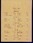 DINNER [held by] SAINT NICHOLAS SOCIETY [at] "DELMONICO'S, NEW YORK, NY" (HOTEL;)