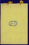DINNER [held by] SAINT NICHOLAS SOCIETY [at] "DELMONICO'S, NEW YORK, NY" (HOTEL;)