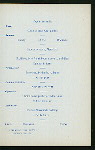 DINNER [held by] MASTER PLUMBERS ASSOCIATION [at] MURRAY HILL HOTEL (HOTEL;)
