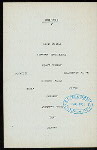 BANQUET TO  MEMBERS OF FOOTBALL TEAM [held by] COLBY ACADEMY [at] "COLBY HALL, NEW LONDON, N.H." (SCHOOL HALL)