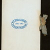 ANNUAL INITIATION  & BANQUET [held by] PHI DELTA PHI - FIELD CHAPTER -NY UNIVERSITY [at] ST. DENIS HOTEL NY (HOTEL;)