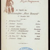 DINNER [held by] HAMBURG-AMERIKA LINIE [at] SS FURST BISMARK (SS)