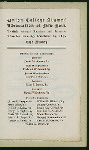 TWELFTH ANNUAL REUNION [held by] UNION COLLEGE ALUMNI ASSOCIATION OF NEW YORK [at] THE SAVOY [NY] (HOTEL;)