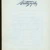 DINNER TENDERED TO MAJ-GEN FRANCIS VINTON GREENE [held by] GE0RGE W. ELKINS [at] HOTEL FLANDERS (HOTEL;)