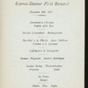 DINNER [held by] HAMBURG-AMERIKA LINIE [at] ENROUTE  ABOARD SCHNELLDAMPFER (EXPRESS-STEAMER) FURST BISMARCK (SS;)