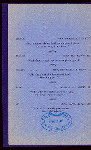 COMPLIMENTARY BREAKFAST [held by] PHILOMATH CLUB [at] "PALACE HOTEL, SAN FRANCISCO, CA" (HOTEL;)