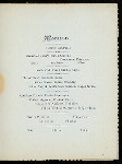 DINNER [held by] BOSTON BOOT AND SHOE CLUB [at] "YOUNG'S HOTEL, BOSTON, MA" (HOTEL;)