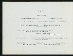 CHRISTMAS DINNER [held by] COLONIAL HOTEL [at] "SAN FRANCISCO, CALIF;" (HOTEL;)