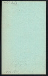 DINNER; [held by] BALMORAL HOTEL [at] LENOX AVE. 113 & 114 STREET.NY (HOTEL;)