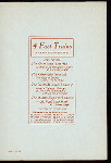HOLIDAY DINNER [held by] NORTH WESTERN RR LINE [at] ENROUTE CHICAGO TO ST. PAUL & DULUTH; (RR;)