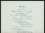 CHRISTMAS DINNER [held by] QUINCY HOUSE [at] "BOSTON, MA" (HOTEL;)