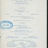 CHRISTMAS DINNER [held by] CONTINENTAL HOTEL [at] "NEWARK, NJ" (HOTEL;)
