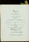 CHRISTMAS DINNER [held by] HOTEL HANOVER [at] "PHILADELPHIA, PA" (HOTEL;)