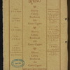 BEEFSTEAK DINNER [held by] BROTHERHOOD OF COMMERCIAL TRAVELERS [at] "WALTER D.GILMAN'S, BROOKLYLN, NY" (REST;)
