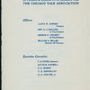 34TH ANNUAL BANQUET [held by] CHICAGO YALE ASSOCIATION [at] "UNIVERSITY CLUB, CHICAGO, IL" (OTHER (CLUB);)