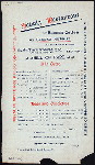 DINNER [held by] SCHULZ RESTAURANT AND SUMMER GARDEN [at] 45 SECOND AVENUE; NY (REST;)