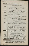 DINNER [held by] BROADWAY CENTRAL HOTEL [at] "BOND STREET, NY" (HOTEL;)