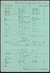 BILL OF FARE [held by] H.D. BRISTOL'S OYSTER & CHOP HOUSE [at] 362 SIXTH AVE. NY (REST;)