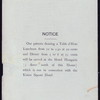 BREAKFAST [held by] UNION SQUARE HOTEL [at] "NEW YORK, NY" (HOTEL;)