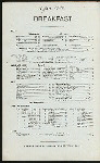 BREAKFAST [held by] EVERETT HOUSE [at] "UNION SQUARE, NEW YORK, NY" (HOTEL [?];)