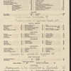 DINNER [held by] RESTAURANT MARTIN [at] "UNIVERSITY PLACE, NEW YORK, NY" (REST;)