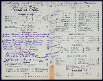 BILL OF FARE [held by] EASTERN HOTEL [at] "NEW YORK, NY" (HOTEL;)