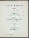 DINNER; [held by] CORPS CONSULAIRE DE CHICAGO; [at] "GRAND PACIFIC HOTEL [CHICAGO, IL];" (HOTEL;)