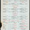 DINNER [held by] HAAN'S [at] "PARK ROW BUILDING, OPPOSITE POST OFFICE [NEW YORK, NY];" (REST;)
