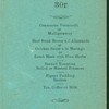 DAILY MENU [held by] COLUMBIA UNIVERSITY RESTAUANT [at] [NEW YORK] (REST;)