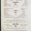 DAILY MENU [held by] DENNETT'S SURPASSING COFFEE [at] 21 ANN STREET (REST;)