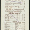 DAILY MENU [held by] DENNETT'S [at] "25 PARK ROW, [NY]" (REST;)