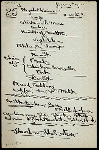 DINNER [held by] VIRGINIA HOTEL [at] "59TH STREET AND BROADWAY, NEW YORK [NY];" (HOTEL;)