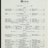 MENU [held by] FALL RIVER LINE [at] STEAMER PILGRIM (SS;)