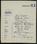 DINNER [held by] HOTEL AMERICA [at] "IRVING PLACE AND 15TH STREET, NEW YORK, NY" (HOTEL)