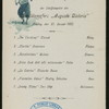 DINNER [held by] HAMBURG-AMERIKA LINIE [at] SS AUGUSTE VICTORIA (SS;)