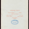 TWENTIETH ANNUAL DINNER [held by] CORNELL UNIVERSITY ALUMNI [at] "WALDORF-ASTORIA HOTEL, NEW YORK, NY" (HOTEL;)