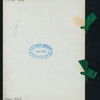 36TH ANNUAL DINNER [held by] DARTMOUTH COLLEGE ASSOCIATION [at] "DELMONICO'S, NEW YORK, NY" (REST;)
