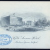 DINNER [held by] FIFTH AVENUE HOTEL [at] "MADISON SQUARE, NEW YORK, [NY]" (HOTEL;)