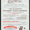 BREAKFAST [held by] CIE GLE TRANSATLANTIQUE [at] SS LA CHAMPAGNE (SS;)