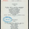BREAKFAST [held by] CIE GLE TRANSATLANTIQUE [at] SS LA CHAMPAGNE (SS;)
