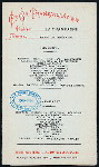 BREAKFAST [held by] CIE GLE TRANSATLANTIQUE [at] SS LA CHAMPAGNE (SS;)