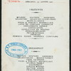 BREAKFAST [held by] CIE GLE TRANSATLANTIQUE [at] SS LA CHAMPAGNE (SS;)