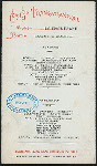 BREAKFAST [held by] CIE GLE TRANSATLANTIQUE [at] SS LA CHAMPAGNE (SS;)