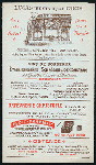 DINNER [held by] CIE GLE TRANSATLANTIQUE [at] SS LA CHAMPAGNE (SS;)