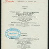 DINNER [held by] CIE GLE TRANSATLANTIQUE [at] SS LA CHAMPAGNE (SS;)