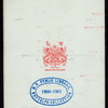 ANNUAL DINNER [held by] GOLD LEAF MANUFACTURERS [at] "HOTEL MARLBOROUGH, [NEW YORK, NY]" (HOTEL;)